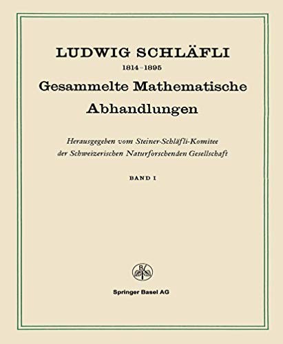 Gesammelte Mathematische Abhandlungen