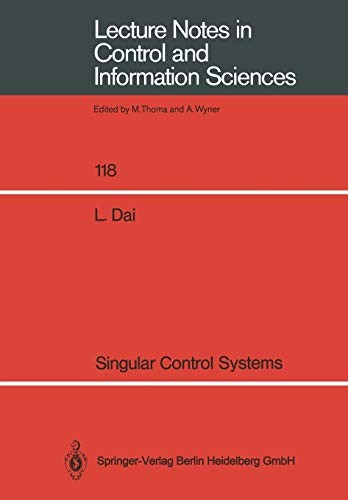 Singular Control Systems