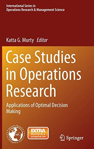 Case Studies in Operations Research