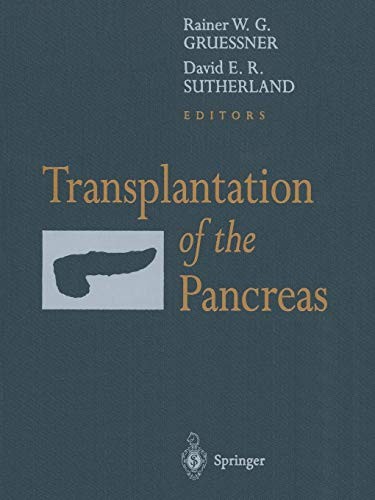 Transplantation of the Pancreas