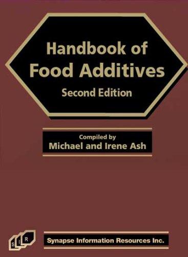 Handbook of Food Additives