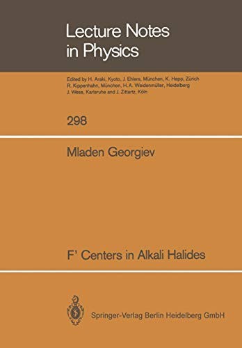 F' Centers in Alkali Halides