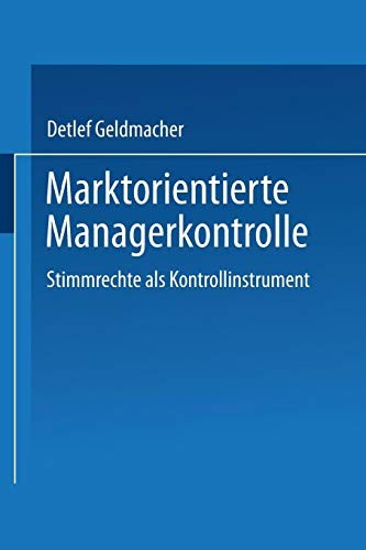 Marktorientierte Managerkontrolle