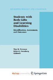 Students with Both Gifts and Learning Disabilities