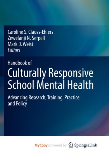 Handbook of Culturally Responsive School Mental Health
