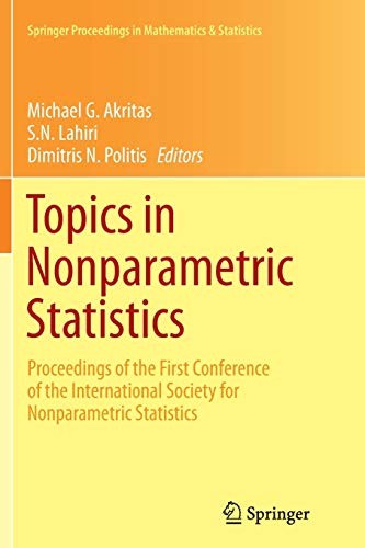 Topics in Nonparametric Statistics