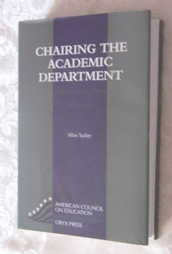 Chairing the academic department