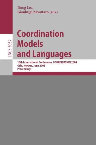 Coordination Models and Languages