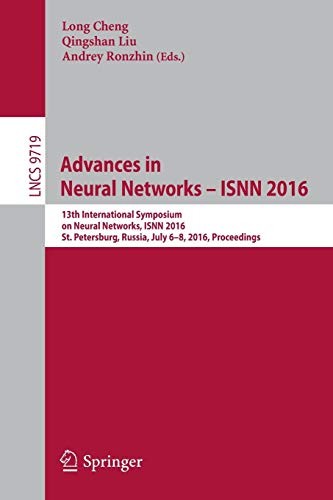 Advances in Neural Networks – ISNN 2016