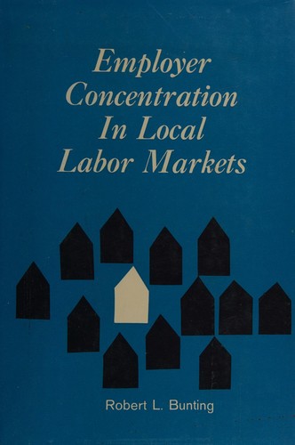 Employer concentration in local labor markets