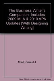 Business Writer's Companion 5e & Designing Writing