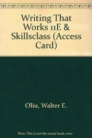 Writing that Works 11e & SkillsClass