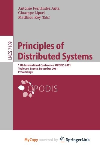 Principles of Distributed Systems