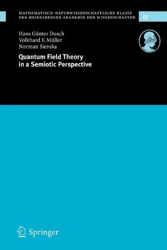 Quantum Field Theory in a Semiotic Perspective