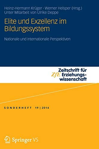 Elite und Exzellenz im Bildungssystem