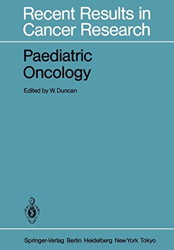 Paediatric Oncology