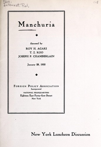 Manchuria