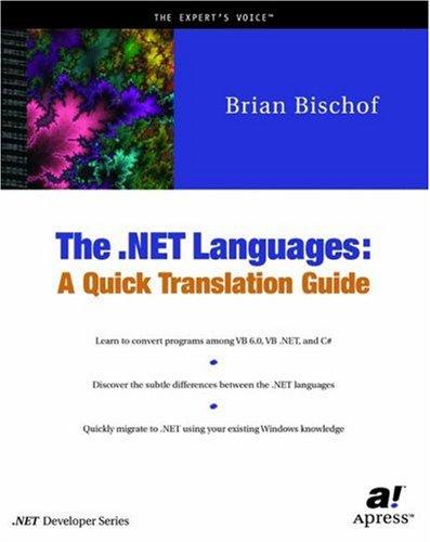 The .NET Languages