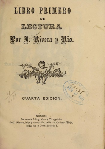 Libro primero de lectura