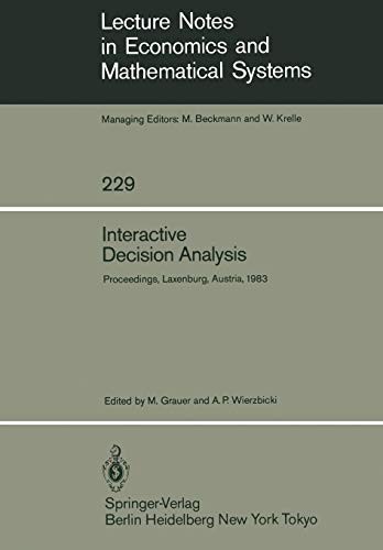Interactive Decision Analysis