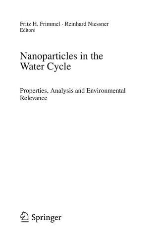 Nanoparticles in the water cycle