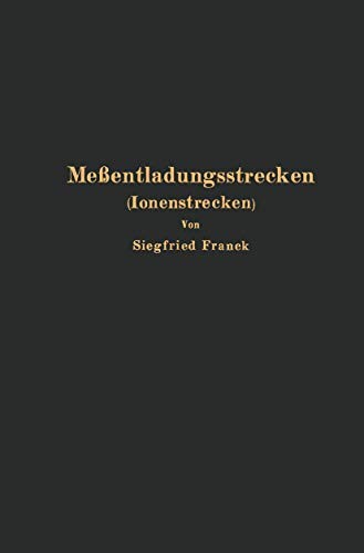 Meßentladungsstrecken