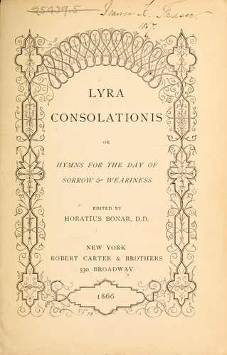 Lyra consolationis