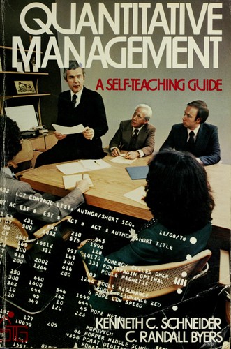 Quantitative management, a self-teaching guide
