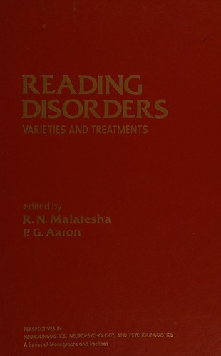 Reading disorders