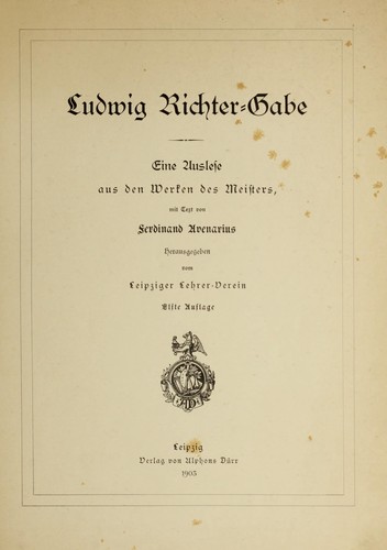 Ludwig Richter-Gabe