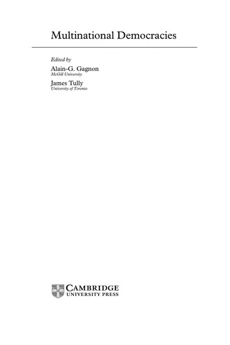 Multinational democracies