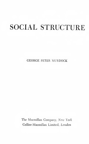 Social Structure