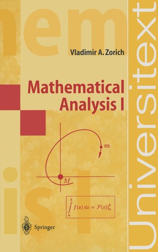Mathematical analysis I