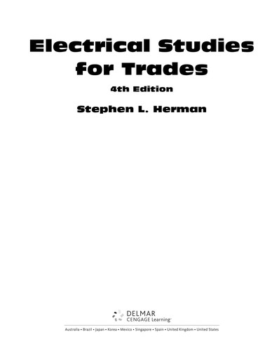 Electrical studies for trades