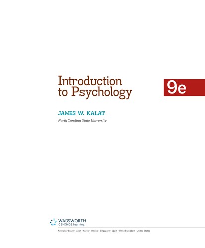 Introduction to psychology