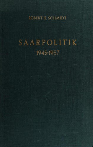 Saarpolitik 1945-1957