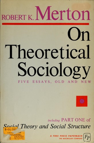 On theoretical sociology