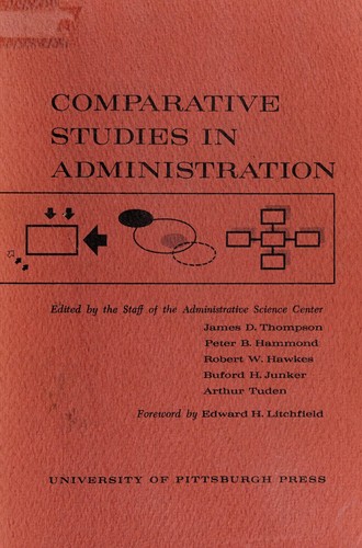 Comparative studies in administration