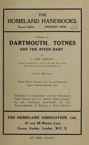 Dartmouth, Totnes and the River Dart