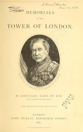 Memorials of the Tower of London