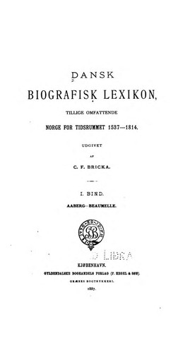 Dansk biografisk lexikon
