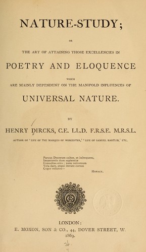 Nature study...