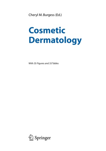 Cosmetic Dermatology