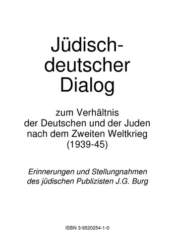Jüdisch-deutscher Dialog