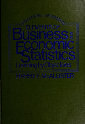 Elements of business and economic statistics