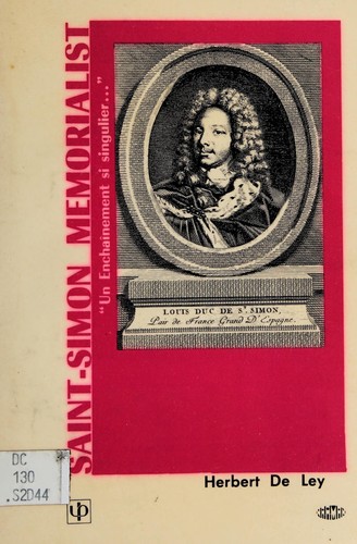 Saint-Simon memorialist