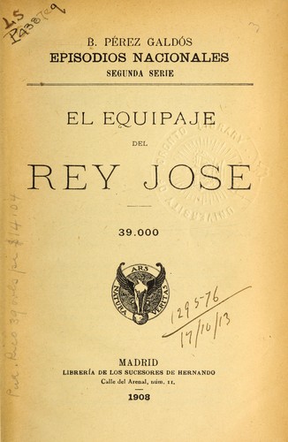 El equipaje del Rey Jose