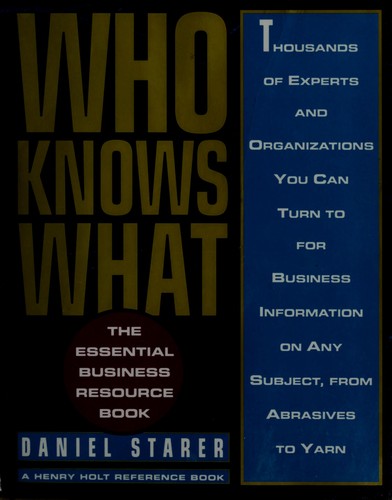 Who Knows What