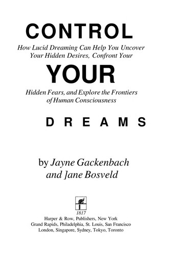 Control your dreams
