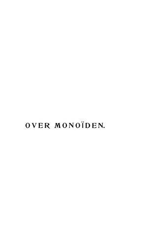 Over monoïden